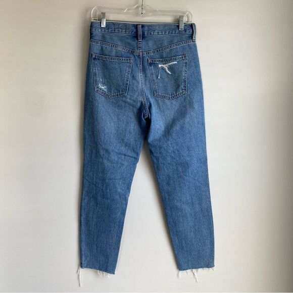 FREE PEOPLE Blossom Rigid Crop Skinny Jeans In Blue - Picture 3 of 7